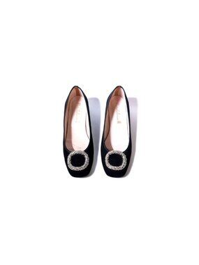 PRETTY BALLERINAS Shoes Black Pumps Womens Size 9